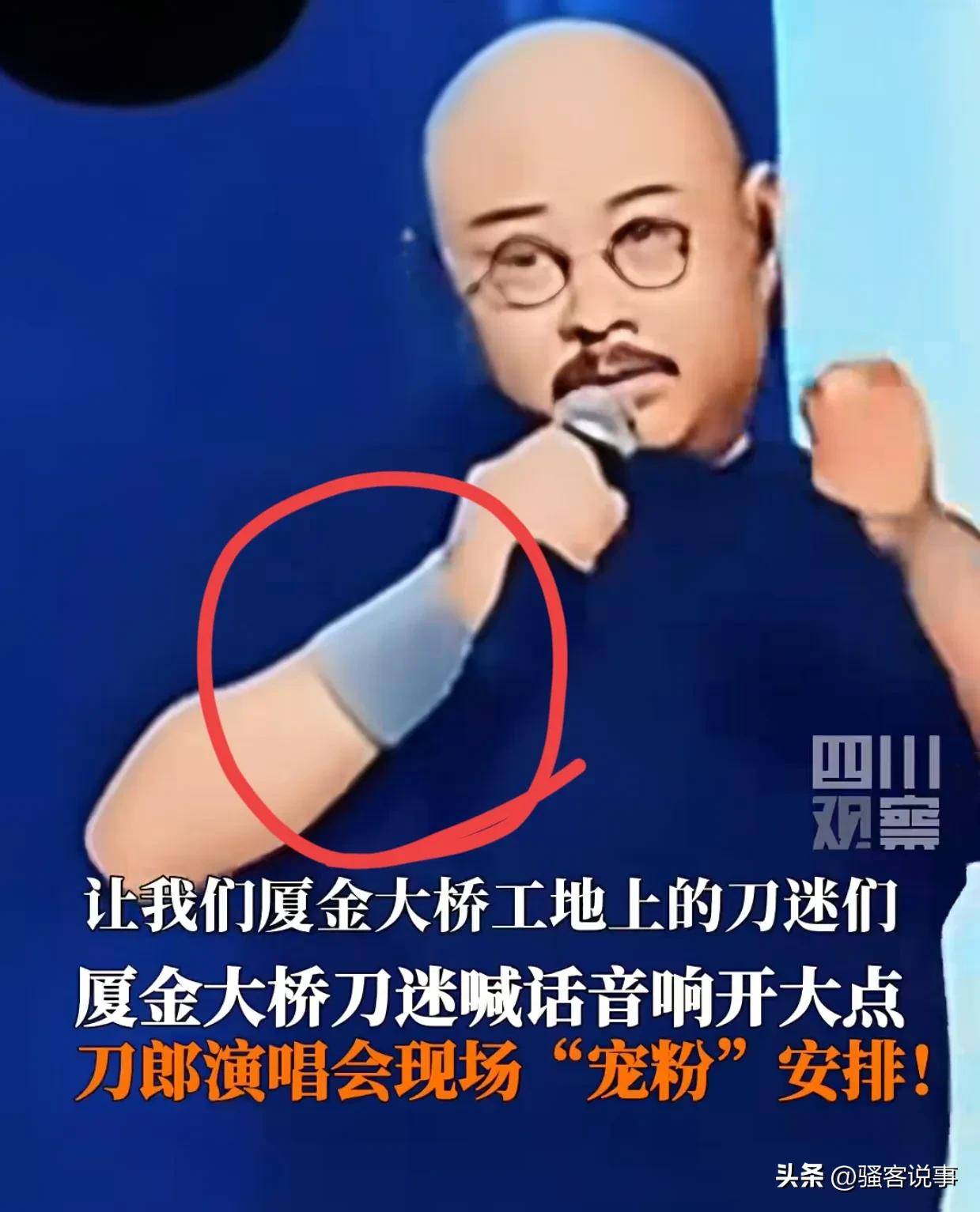 加两首歌右手“护腕”格局拉满四大看点球盟会网页登录刀郎厦门演唱会突然增